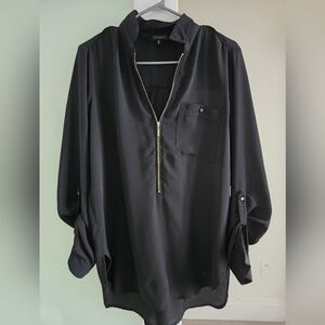 Dynamite Silk Blouse Sz M